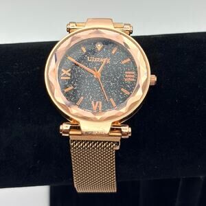 Gold Crystal Watch